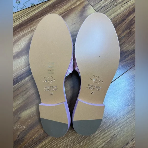 Hill House - The City Slide in Pink Embroidery - NWT SIZE 36 MSRP $250 - Picture 4 of 6